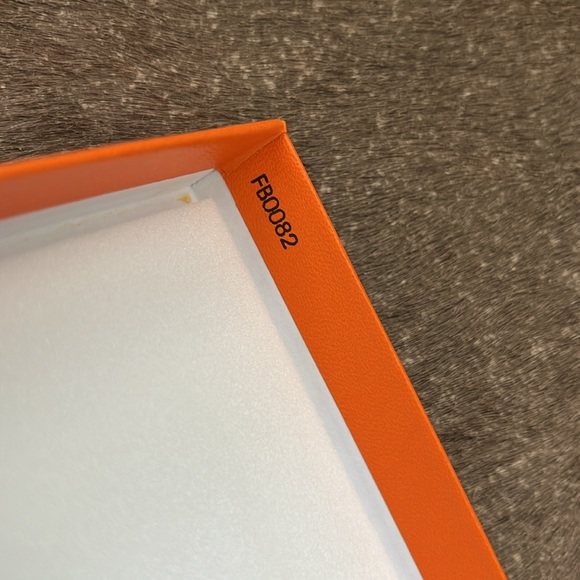 Hermes Gift Box Orange Rcpt Envelope FB0082 - Picture 6 of 12